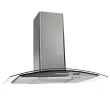 Coifa Parede Slim Nardelli Vidro Curvo Inox 90cm 127V 50011030