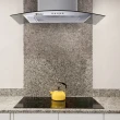Coifa Parede Venezia Gallant Vidro Curvo Inox 60cm 220v GCO60VM1A-IX220